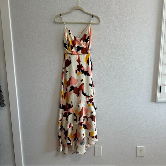 Nine West Maxi Ruffle Dress - Picture 1 of 11